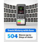 HOUND-1011S Portable Radon Detector – High-Accuracy, Lightweight, Audible/Visual Alarms, Long-Term Home Monitor