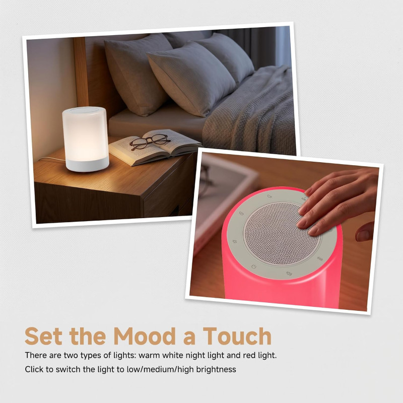 Electronic Tibetan Singing Bowl Sound Machine for Relaxation & Meditation