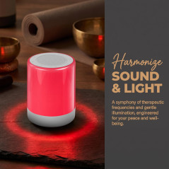 Electronic Tibetan Singing Bowl Sound Machine for Relaxation & Meditation