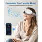 Eye Massager with Heat & Bluetooth Music – Relieve Eye Strain, Headache, Improve Sleep, Perfect Gift for Women