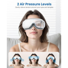 Cotsoco Eye Massager with Heat & Compression – Adjustable Sleep Mask Gift