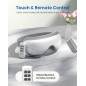 Cotsoco Eye Massager with Heat, Remote & Compression – Foldable Sleep Mask for Relaxation, Sleep & Migraine Relief