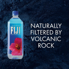 Eau FIJI Naturelle 1L Pack de 12 - Eau Artésienne Pure