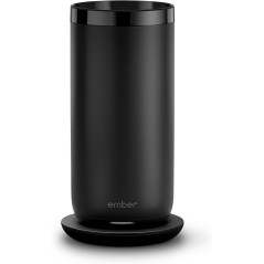 Ember 16oz Black Stainless Steel Temperature Control Travel Mug, App-Controlled, 3-Hour Battery