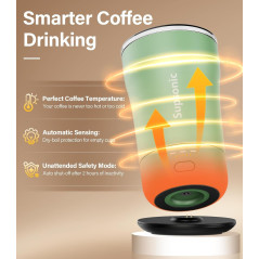 Tasse Chauffante Supsonic 14oz - Mug de Voyage Intelligente