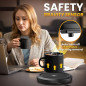 Fast Heating Mug Warmer with 4 Temp Settings, 1-12H Timer, Auto Shut Off & LED Display – Ideal Coffee & Candle Warmer Gi Fast Heating Mug Warmer with 4 Temp Settings, 1-12H Timer, Auto Shut Off & LED Display – Ideal Coffee & Candle Warmer Gi