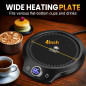 Fast Heating Mug Warmer with 4 Temp Settings, 1-12H Timer, Auto Shut Off & LED Display – Ideal Coffee & Candle Warmer Gi Fast Heating Mug Warmer with 4 Temp Settings, 1-12H Timer, Auto Shut Off & LED Display – Ideal Coffee & Candle Warmer Gi