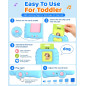 Aullsaty Talking Flash Cards for Toddlers 1-3 – 248 Sight Words Montessori Speech Therapy Toy, Blue Aullsaty Talking Flash Cards for Toddlers 1-3 – 248 Sight Words Montessori Speech Therapy Toy, Blue