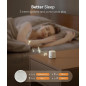 Dreamegg Portable White Noise Machine with 1000mAh Battery, Travel Sleep Aid, Cream Color