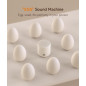 Dreamegg Machine à Bruit Blanc Portable, Batterie 1000mAh, Voyage, Couleur Crème Dreamegg Machine à Bruit Blanc Portable, Batterie 1000mAh, Voyage, Couleur Crème
