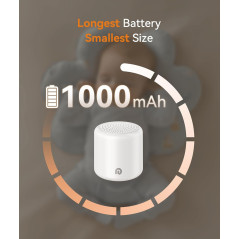 Dreamegg Portable White Noise Machine with 1000mAh Battery – Cream