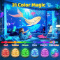 Veilleuse Projecteur 31 Couleurs pour Enfants Autistes – Jouet Sensoriel Lumineux