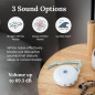 Yogasleep Rohm Portable White Noise Machine – 3 Natural Sounds, Volume Control, Sleep Therapy for All Ages