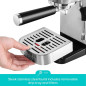 Machine à espresso CASABREWS 3700 en acier inoxydable avec buse vapeur essentielle Machine à espresso CASABREWS 3700 en acier inoxydable avec buse vapeur essentielle