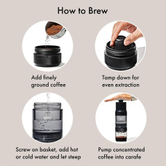 OXO Brew : Infuseur Portable Rapide pour Café Parfait en Mouvement