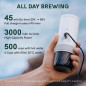 OutIn Mino Portable Electric Espresso Machine with Self-Heating – Travel-Friendly Coffee Maker OutIn Mino Portable Electric Espresso Machine with Self-Heating – Travel-Friendly Coffee Maker