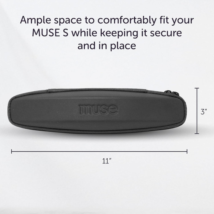 MUSE S Official Storage & Travel Carrying Case for Muse S Brain Sensing Headband MUSE S Official Storage & Travel Carrying Case for Muse S Brain Sensing Headband
