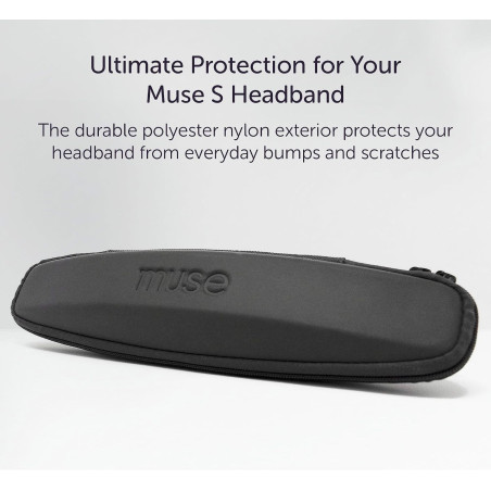 MUSE S Official Storage & Travel Carrying Case for Muse S Brain Sensing Headband