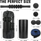 High Density Foam Roller Set with Muscle Roller Stick for Back & Muscle Relief High Density Foam Roller Set with Muscle Roller Stick for Back & Muscle Relief