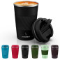 MOMSIV 12oz Insulated Travel Coffee Mug with Leakproof Lid – Portable Hot & Cold Beverage Cup MOMSIV 12oz Insulated Travel Coffee Mug with Leakproof Lid – Portable Hot & Cold Beverage Cup