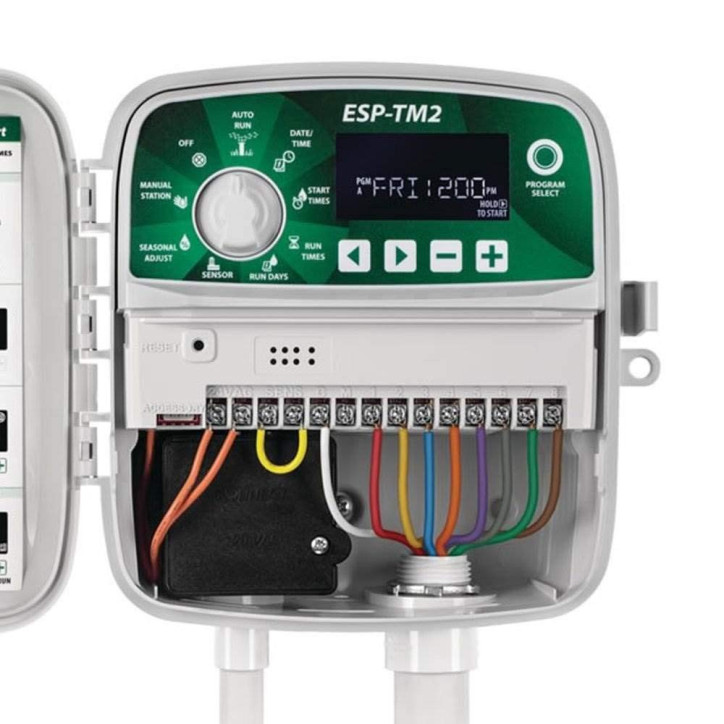 Rain Bird ESP-TM2 Contrôleur 8 stations WiFi prêt pour intérieur/extérieur | TM2-8 Rain Bird ESP-TM2 Contrôleur 8 stations WiFi prêt pour intérieur/extérieur | TM2-8