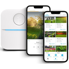 Rachio 3 Smart Bundle : Contrôleur 8 Zones avec Boîtier Extérieur