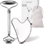 Bealihelp Roller et Gua Sha en Acier Inoxydable – Soin Antirides, Lift, Anti-Poches, Massage Visage & Cou Bealihelp Roller et Gua Sha en Acier Inoxydable – Soin Antirides, Lift, Anti-Poches, Massage Visage & Cou