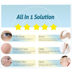 ESARORA Ice Roller Visage & Yeux - Anti-Pocher, Migraine, Douleur, Soins de la Peau