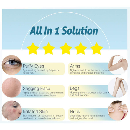 ESARORA Ice Roller for Face & Eye – Relieve Puffiness & Pain Fast