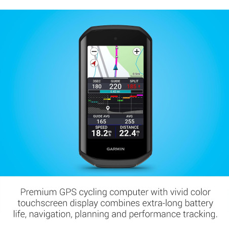 Garmin Edge 1050 Premium GPS Cycling Computer with Advanced Navigation & Performance Tracking