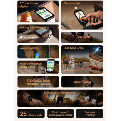iGPSPORT BSC500 GPS Bike Computer – 3.3'' Touch Screen & Voice Nav