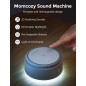 Momcozy Portable Baby Sound Machine | Rechargeable White Noise with 20 Sleep Sounds & Night Light | Travel Battery-Powered Momcozy Portable Baby Sound Machine | Rechargeable White Noise with 20 Sleep Sounds & Night Light | Travel Battery-Powered