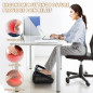 CasaZenith Adjustable Foot Rest with Six Height Settings for Under Desk Use at Work CasaZenith Adjustable Foot Rest with Six Height Settings for Under Desk Use at Work