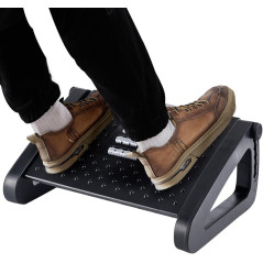 Repose-pieds CasaZenith réglable 6 hauteurs sous bureau