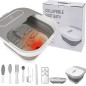 UNIFULL Collapsible Heated Foot Spa Bath with Remote Control – Portable & Easy to Use