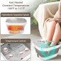 UNIFULL Collapsible Heated Foot Spa Bath with Remote Control – Portable & Easy to Use