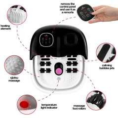 Medical King Foot Spa with Heat, Massage & Jets Soaking Tub