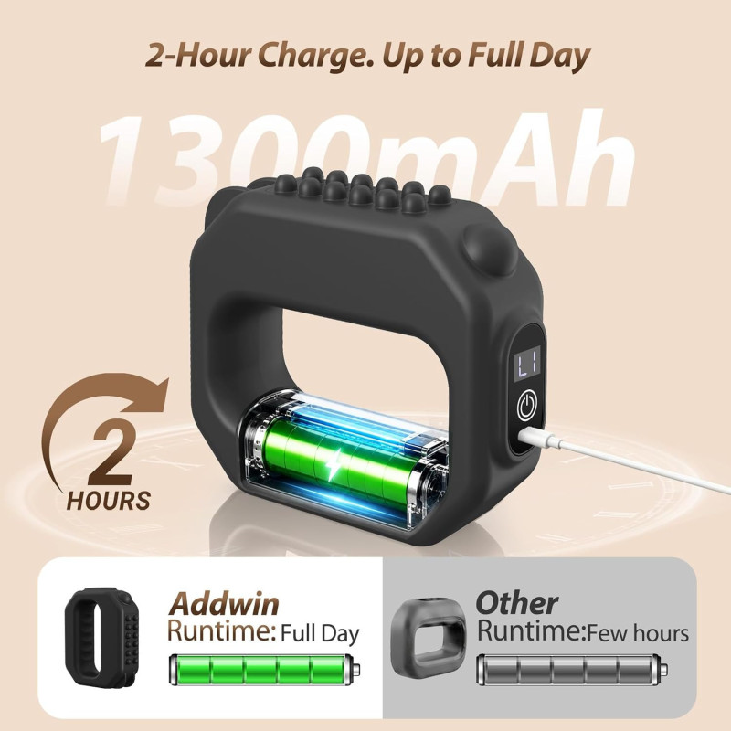 Anneau de Fitness Compact AddWin R10 - 6 Niveaux & Massage