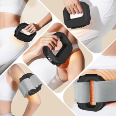 AddWin Compact Fitness Ring R10 – Full-Body Ab Machine with Massager