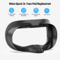 Coussin Facial Respirant en Cuir PU Anti-transpiration pour Meta/Oculus Quest 3S – Léger et Ergonomique Coussin Facial Respirant en Cuir PU Anti-transpiration pour Meta/Oculus Quest 3S – Léger et Ergonomique