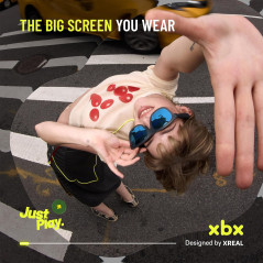 XREAL XBX A01+ AR Glasses – 147 Big-Screen for Movies & Gaming