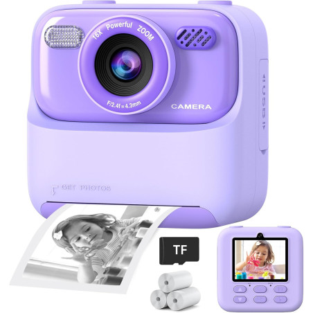 Appareil Photo Numérique Enfants 1080P HD Cadeau Noël & Anniv