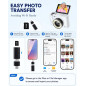 Caméra Numérique 4K W & O avec Écran Tactile Rotatif - Appareil Photo Enfants Facile à Utiliser Caméra Numérique 4K W & O avec Écran Tactile Rotatif - Appareil Photo Enfants Facile à Utiliser