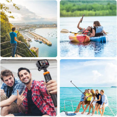 UURig Telescopic Selfie Stick with Tripod for GoPro & Insta360 Cameras