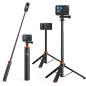 UURig Telescopic Selfie Stick with Tripod & Waterproof Grip for Insta360, GoPro Hero & Action Cameras UURig Telescopic Selfie Stick with Tripod & Waterproof Grip for Insta360, GoPro Hero & Action Cameras