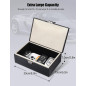 Faraday Box Anti-Theft RFID Signal Blocker Key Fob Protector, Fits Up to 15 Keys