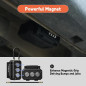 Lock Box with 3xN52 Strong Magnets & Combination Lock, Magnetic Key Holder for Indoor/Outdoor Use