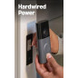 Ring Wired Doorbell 2K Newest Model, Wide-Angle Video, 6x Zoom, Two-Way Talk, Speckled Gray