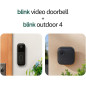 Blink Video Doorbell + Outdoor 4 - Caméras de sécurité sans fil HD, batterie 2 ans, système 1 caméra avec module Sync Core Blink Video Doorbell + Outdoor 4 - Caméras de sécurité sans fil HD, batterie 2 ans, système 1 caméra avec module Sync Core