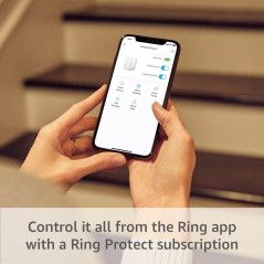 Ring Alarm Contact Sensor 2-Pack 2nd Gen – Instant Alerts, Slim Design, 3-Year Battery, Easy Install